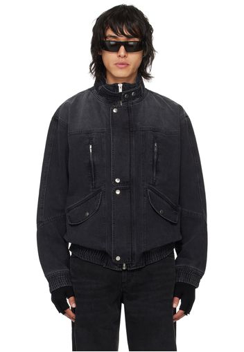 Isabel Marant Black Jakito Denim Jacket