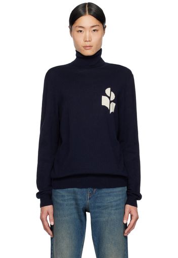 Isabel Marant Navy Enzo Turtleneck