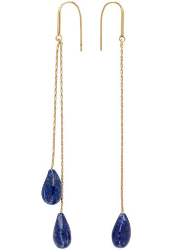 Isabel Marant Gold Small Gem Earrings