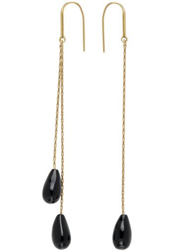 Isabel Marant Gold Small Gem Earrings