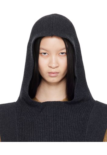 Isabel Marant Gray Ginny Hooded Scarf