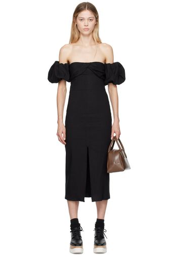 Isabel Marant Black Darlena Midi Dress