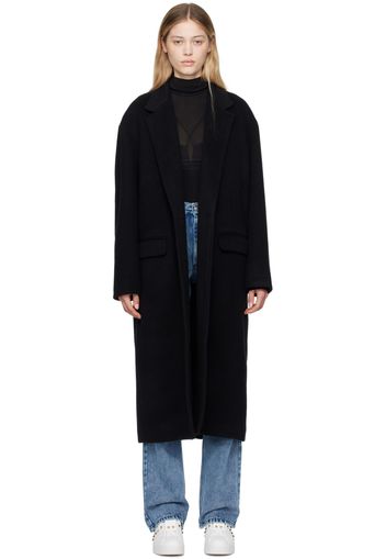 Isabel Marant Black Ezefia Coat