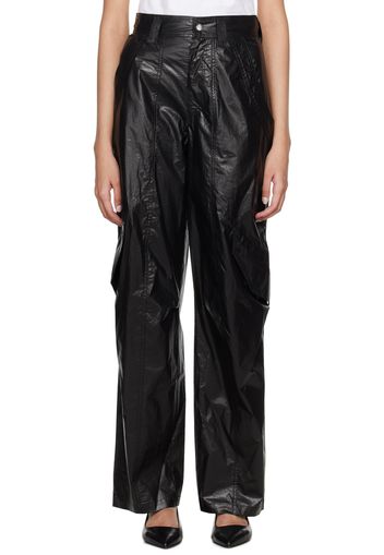 Isabel Marant Black Divina Cargo Pants