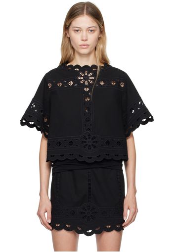 Isabel Marant Black Parissa Blouse