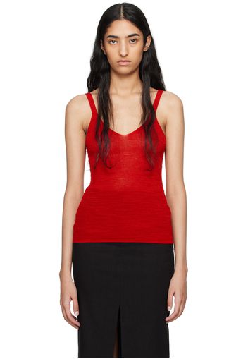 Isabel Marant Red Marthe Tank Top