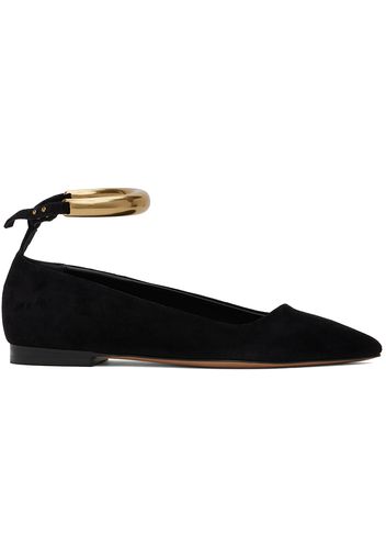 Isabel Marant Black Leanor Ballerina Flats