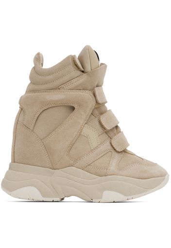 Isabel Marant Beige Balskee Sneakers