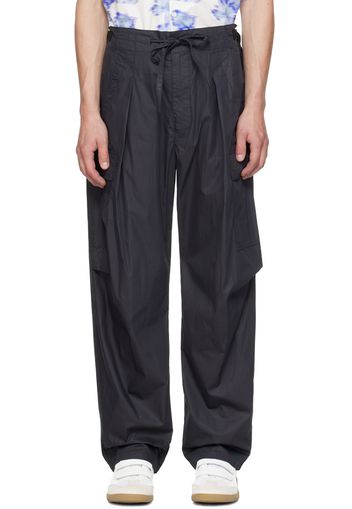 Isabel Marant Black Caleb Cargo Pants