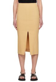 Isabel Marant Beige Mills Midi Skirt