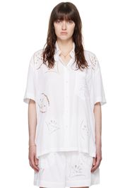 Isabel Marant White Bilya Shirt