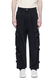 Isabel Marant Black Telore Cargo Pants