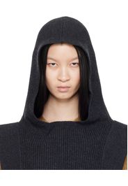 Isabel Marant Gray Ginny Hooded Scarf