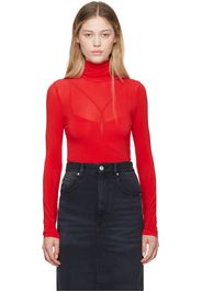 Isabel Marant Red Joyela Turtleneck