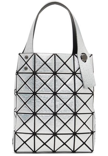 BAO BAO ISSEY MIYAKE Silver Platinum Coffret Mini Tote