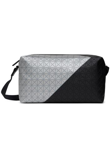 BAO BAO ISSEY MIYAKE Black & Gray Saddle Bag