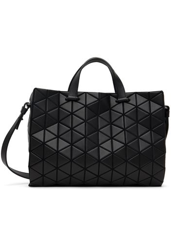 BAO BAO ISSEY MIYAKE Black Tonneau Matte Tote