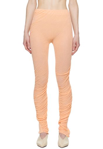 ISSEY MIYAKE Orange Ambiguous Leggings