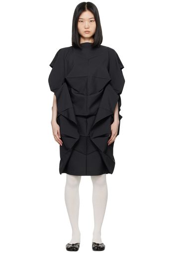 132 5. ISSEY MIYAKE Black No. 7 Midi Dress