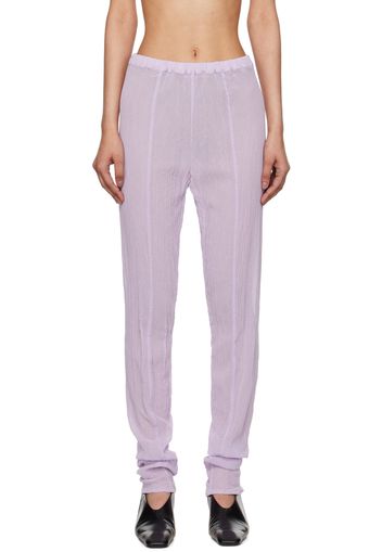 ISSEY MIYAKE Purple Karami Trousers