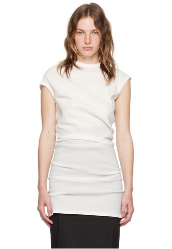 ISSEY MIYAKE White Membrane Blouse