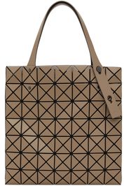 Bao Bao Issey Miyake Brown Matte Prism Tote