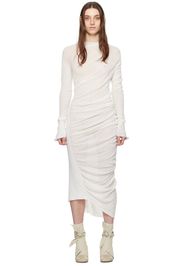 ISSEY MIYAKE Off-White Ambiguous Midi Dress