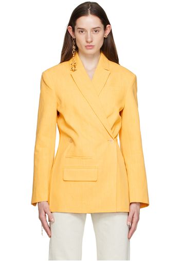 Jacquemus Yellow 'La Veste Tibau' Blazer