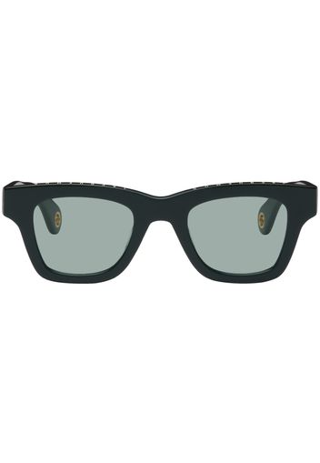 Jacquemus Green Le Raphia 'Les Lunettes Nocio' Sunglasses