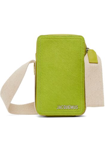 Jacquemus Green Le Raphia 'Le Cuerda Vertical' Bag