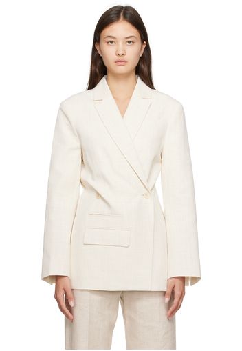 Jacquemus Off-White Le Chouchou 'La Veste Tibau' Blazer