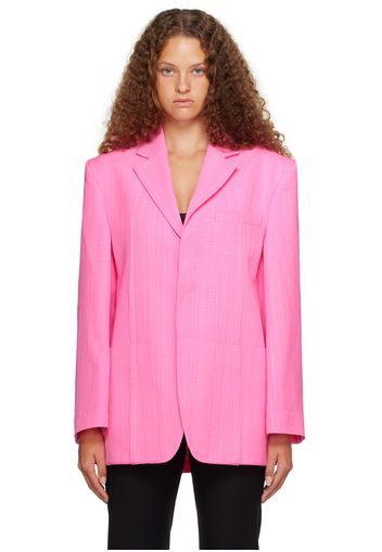 Jacquemus Pink Le Chouchou 'La Veste D'homme' Blazer