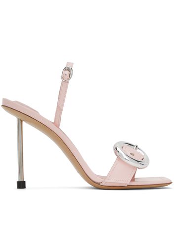 Jacquemus Pink Le Chouchou 'Les Sandales Regalo Hautes' Heels