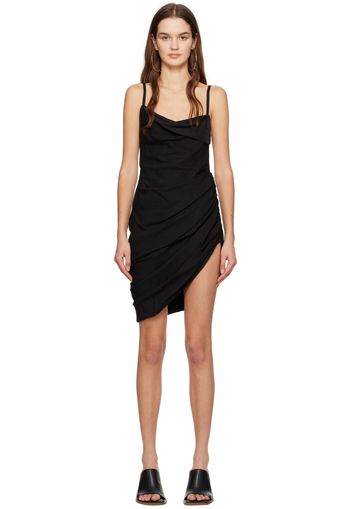 Jacquemus Black Les Classiques 'La robe Saudade' Minidress