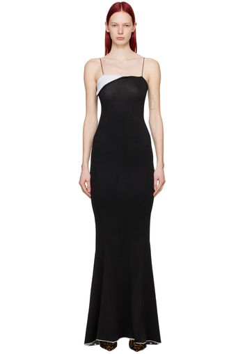 JACQUEMUS Black Les Sculptures 'La robe Aro' Maxi Dress