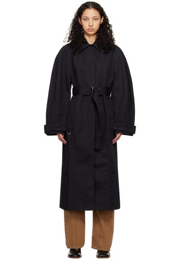 Jacquemus Black Les Classiques 'Le trench Bari' Trench Coat