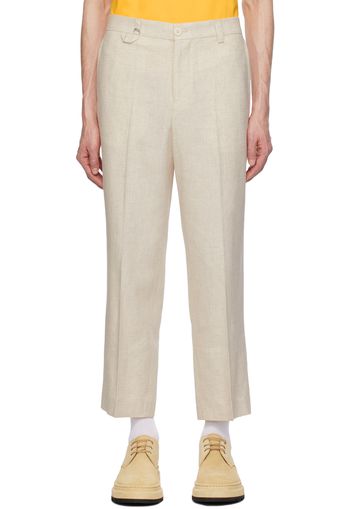 Jacquemus Beige Les Classiques 'Le pantalon Cabri' Trousers