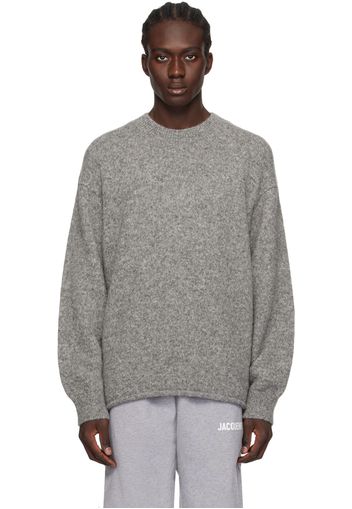 Jacquemus Gray Les Classiques 'Le Pull Jacquemus' Sweater