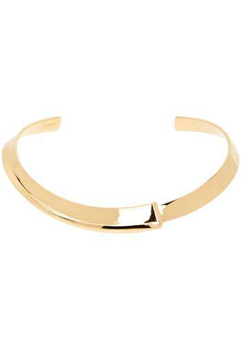 JACQUEMUS Gold 'Le Collier J' Necklace