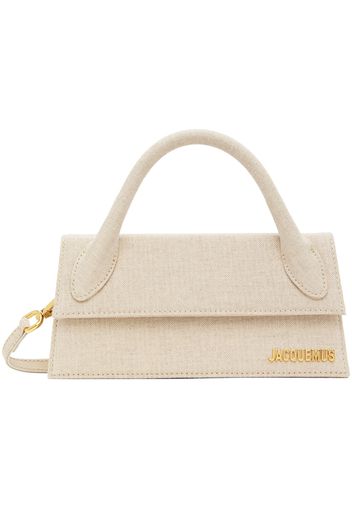 JACQUEMUS Beige Les Classiques 'Le Chiquito long' Bag