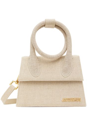 JACQUEMUS Beige Les Classiques 'Le Chiquito Noeud' Bag