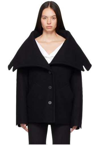 JACQUEMUS Black La Casa 'Le caban Caruso' Jacket