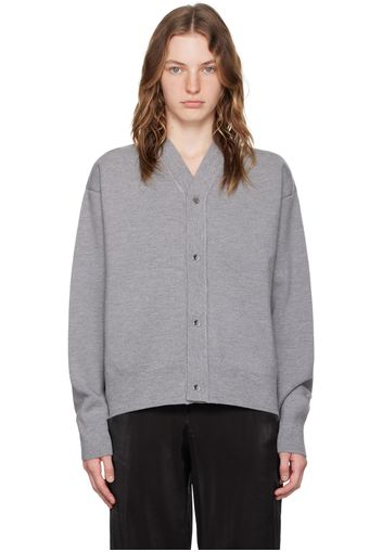 JACQUEMUS Gray Les Classiques 'Le cardigan boutonné' Cardigan