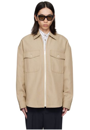 JACQUEMUS Beige La Casa 'Le blouson Montaigne' Jacket