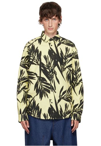 JACQUEMUS Black & Yellow La Casa 'La chemise Simon' Shirt