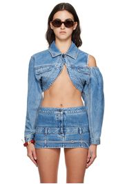 Jacquemus Blue Le Chouchou 'La Chemise De Nîmes Linon' Denim Jacket