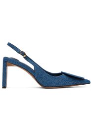 Jacquemus Blue Les Classiques 'Les Slingbacks Duelo Hautes' Heels