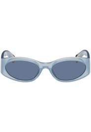 JACQUEMUS Blue 'Les Lunettes Ovalo' Sunglasses