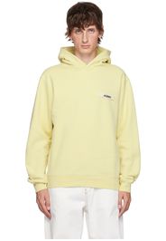 JACQUEMUS Yellow La Casa 'Le hoodie Gros Grain' Hoodie