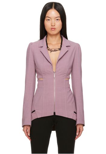 Jean Paul Gaultier Purple KNWLS Edition Blazer